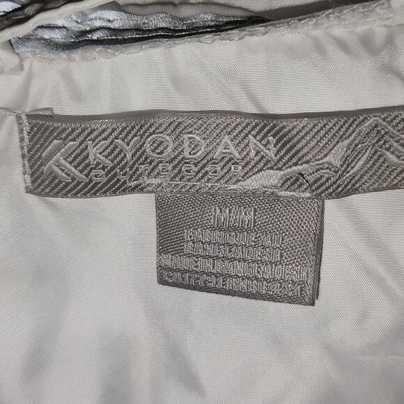 Womens Kyodan white & lime green full zip lightweight windbreaker size M - Picture 4 of 5